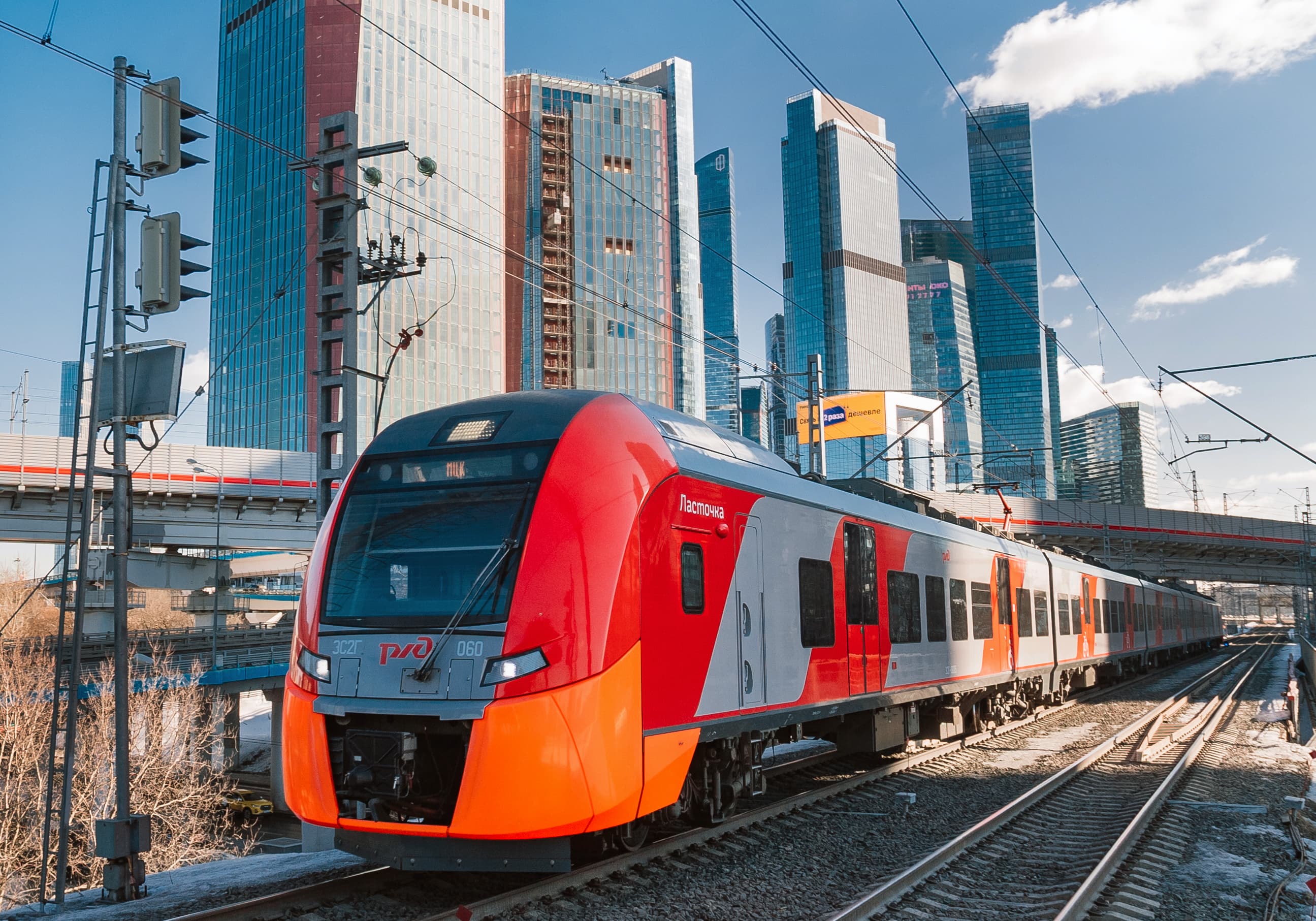 В «Ласточках» начали показывать познавательные ролики для пассажиров