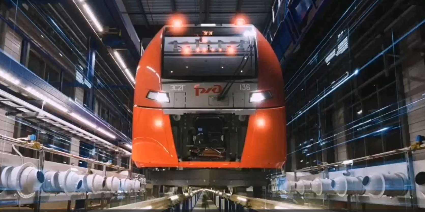 В РЖД продемонстрировали беспилотную «Ласточку»