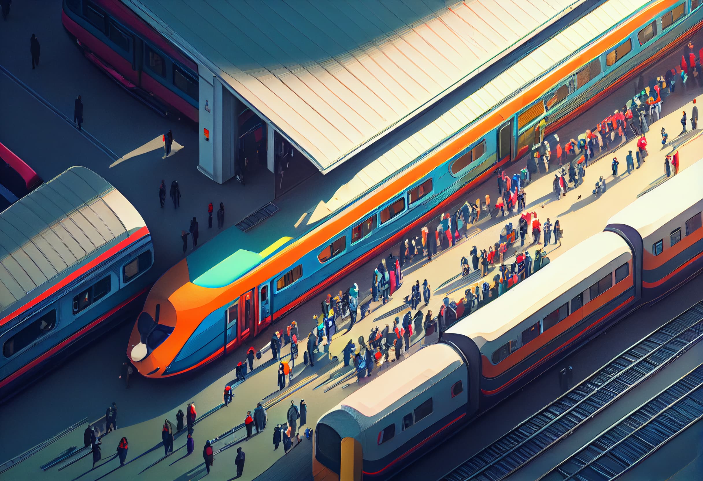 Навигационные терминалы с трехмерными картами появились на вокзалах